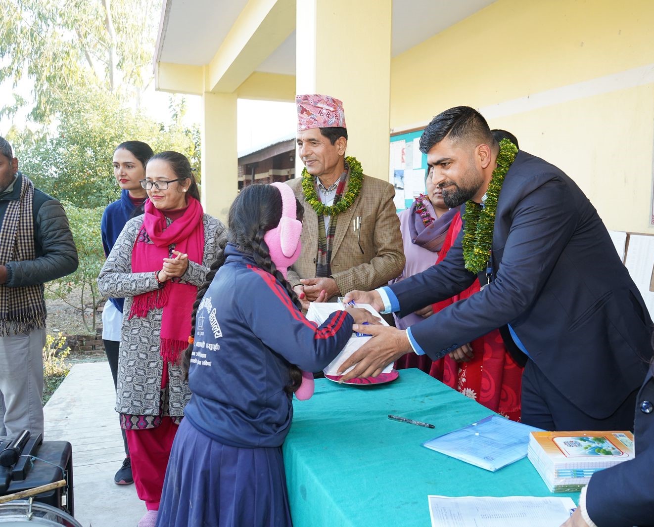 Notebook Distribution SCHOLARSHIP AND STATIONARY ITEM DISTRIBUTION PROGRAMME