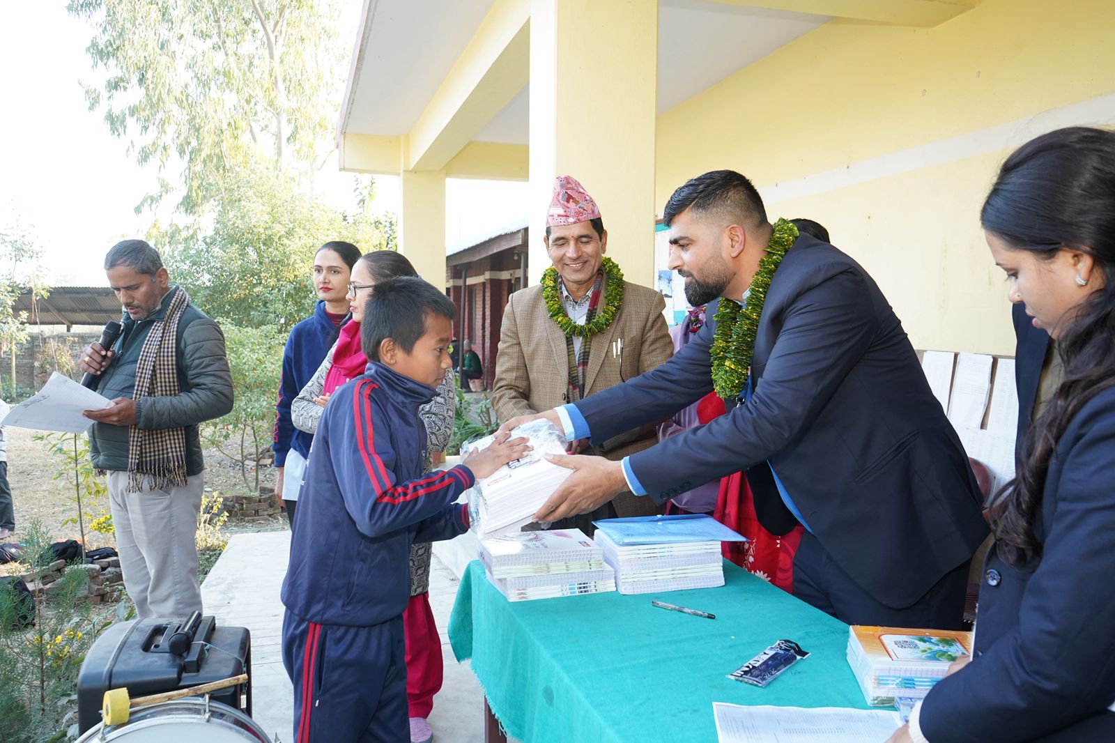 Notebook Distribution SCHOLARSHIP AND STATIONARY ITEM DISTRIBUTION PROGRAMME